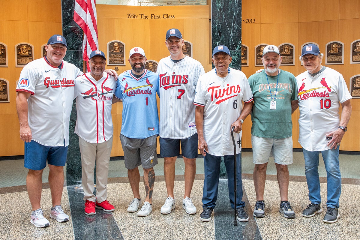 Turn Two with Ozzie 2025 participants in the Plaque Gallery
