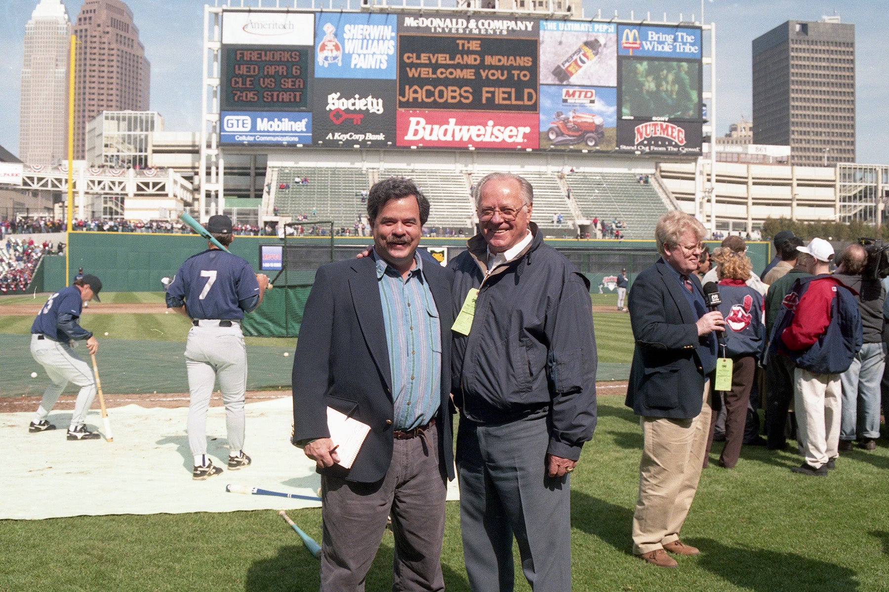 Paul Hoynes at Opening Day 1994