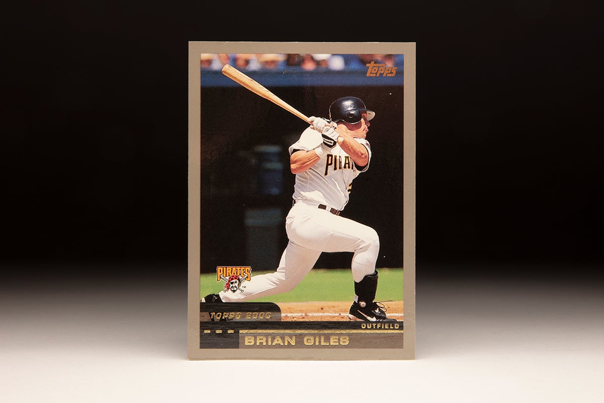 Front of 2000 Topps Brian Giles card