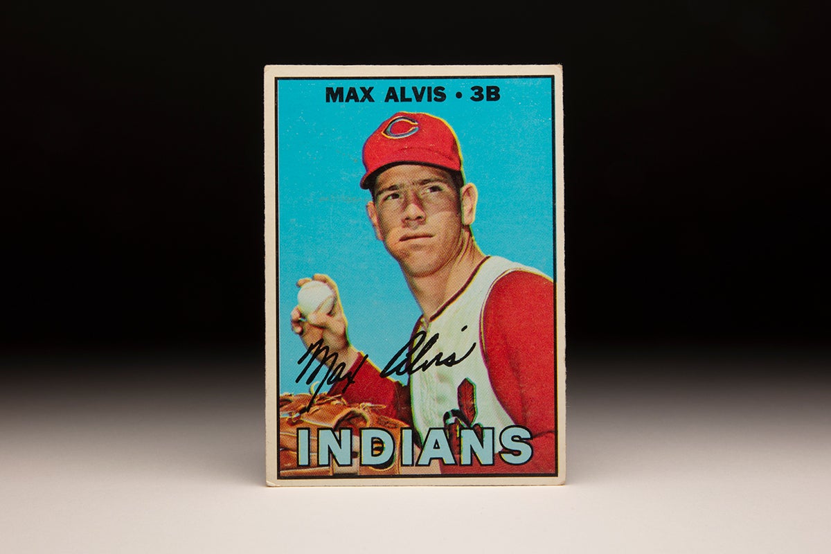 Front of 1967 Topps Max Alvis card