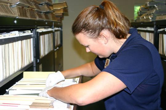 Kristen Gowdy was the 2014 public relations intern in the Frank and Peggy Steele Internship Program at the National Baseball Hall of Fame and Museum. (Ross Insana / National Baseball Hall of Fame Library)