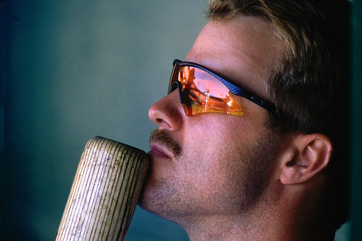 Jeff Kent in dugout