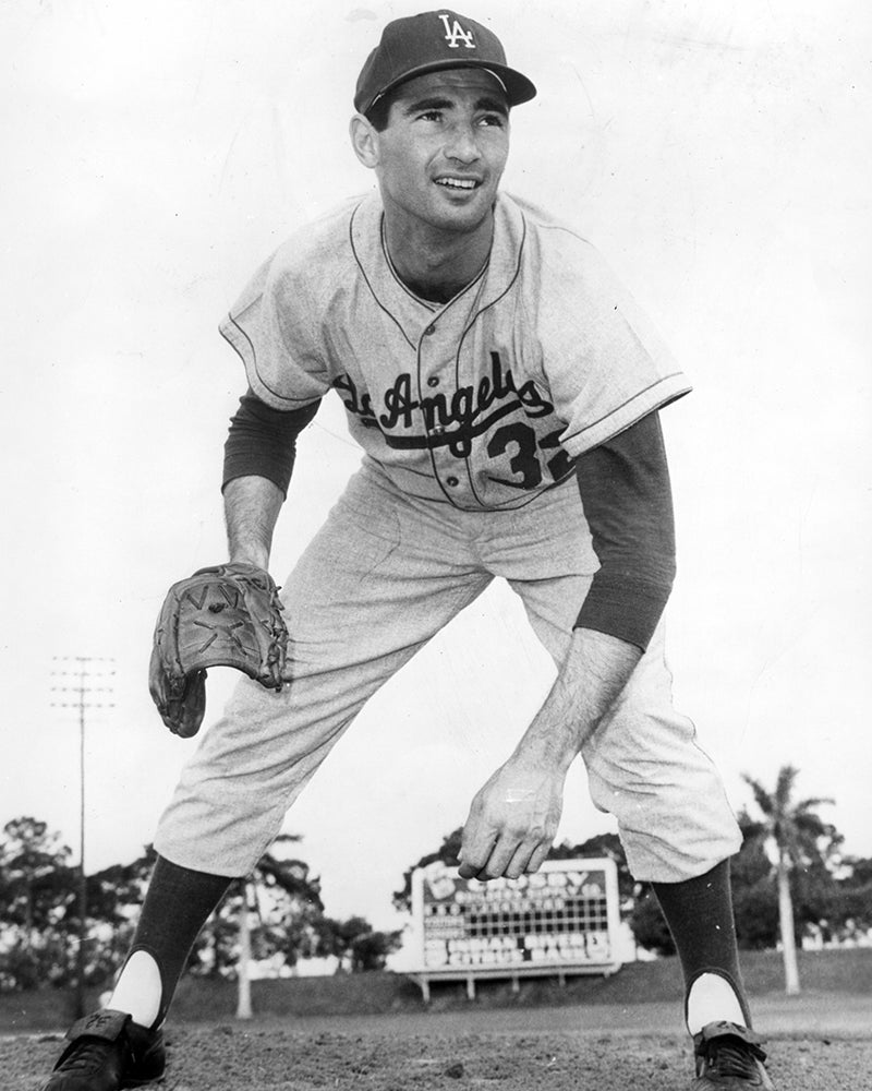 Sandy Koufax in Los Angeles uniform