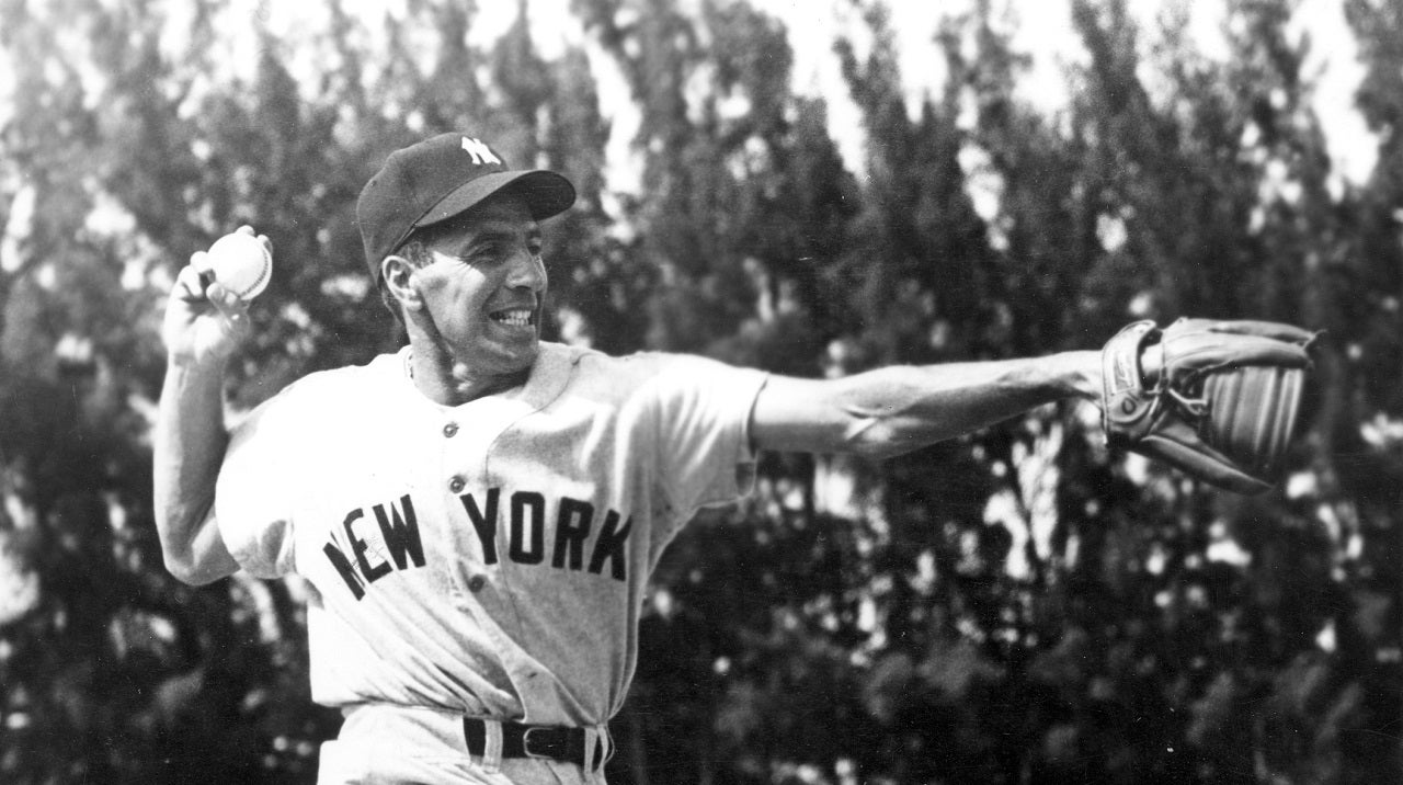 Phil Rizzuto in action 