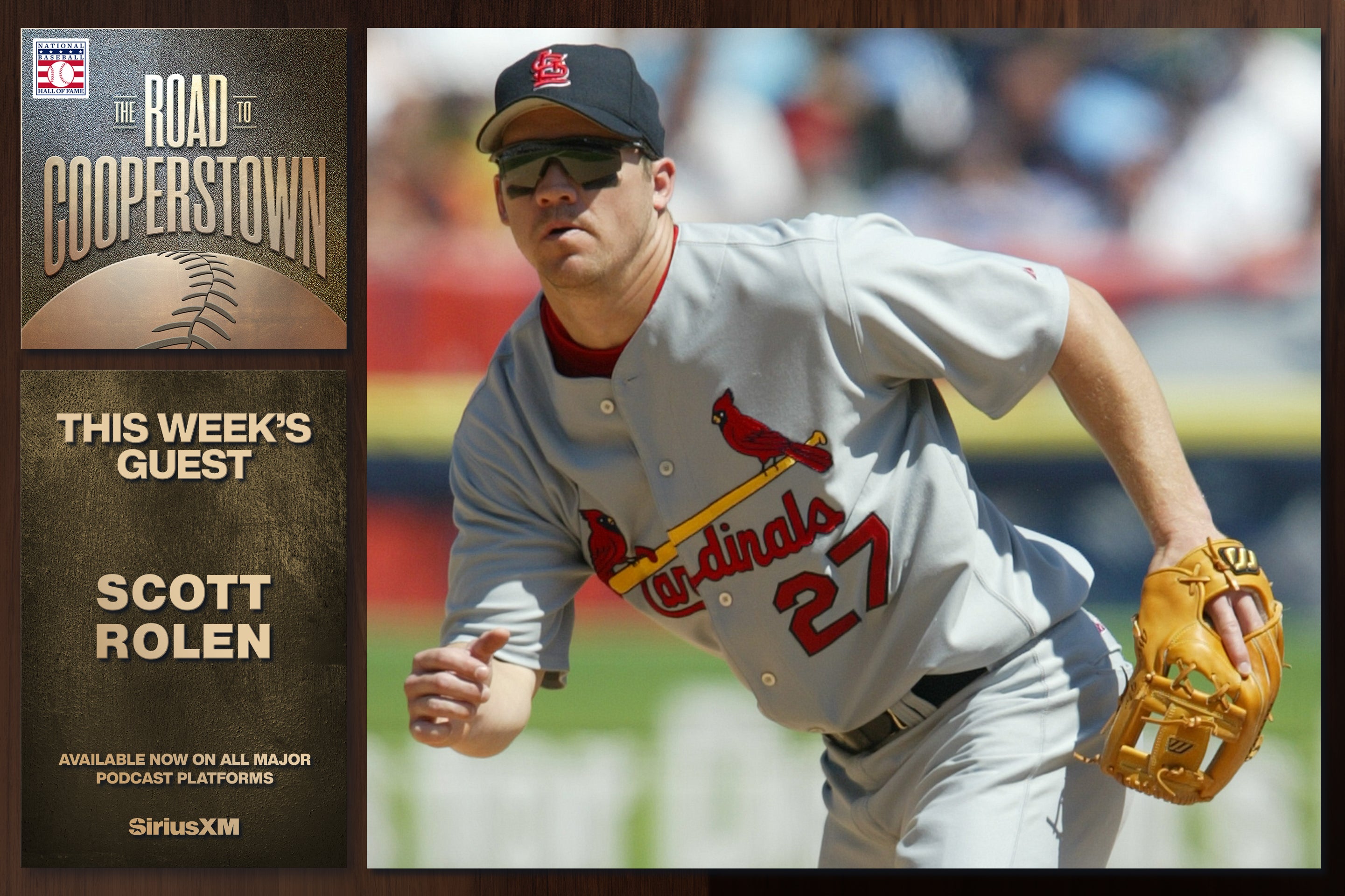 Scott Rolen on defense for Cardinals