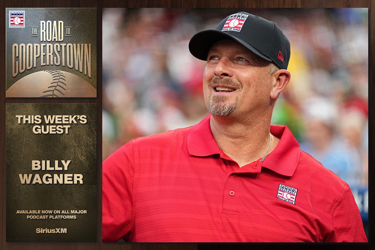 Billy Wagner in Hall of Fame polo