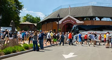 Fans at Doubleday Field