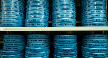 Film reel stack