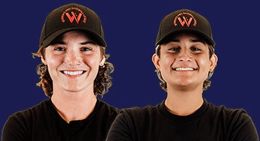 Brittany Apgar and Alyssa Zettlemoyer