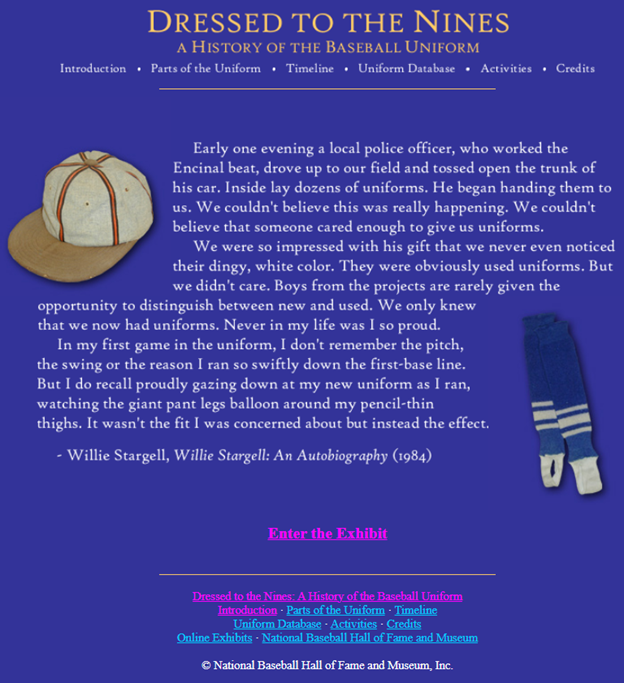 Image of Dressed to the Nines online exhibit