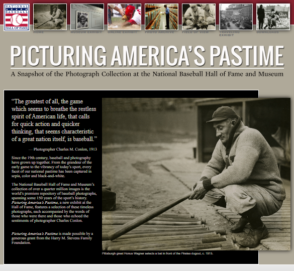 Image of Picturing America's Pastime online exhbit